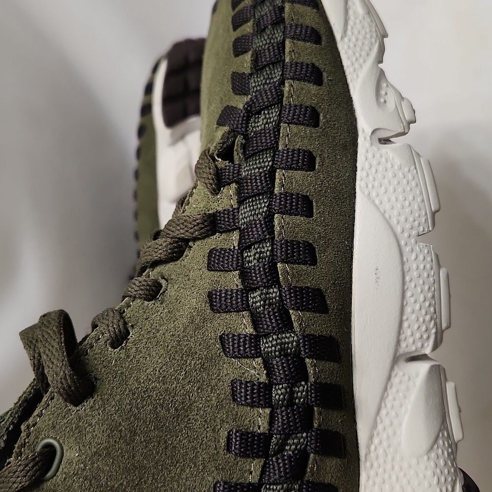 Nike Air Footscape Woven Chukka Cargo Khaki Shoes (M Size 7.5) - Picture 13 of 15